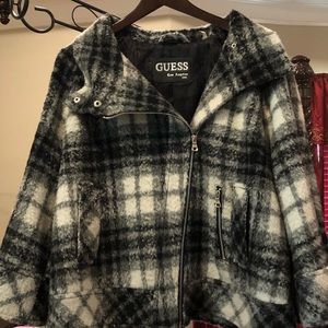 Guess wool blend coat